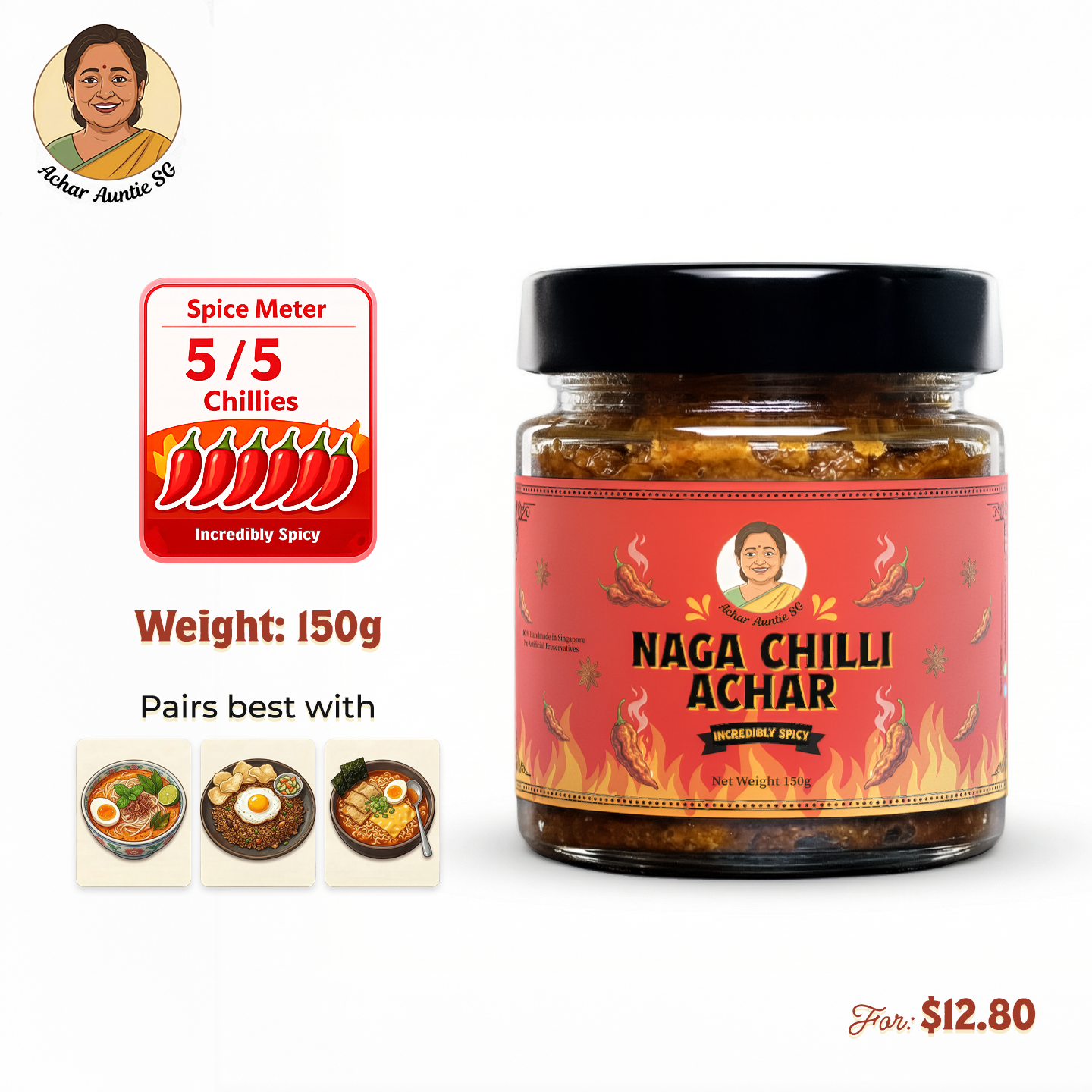 Naga Chilli Achar | The Fragrant Fire