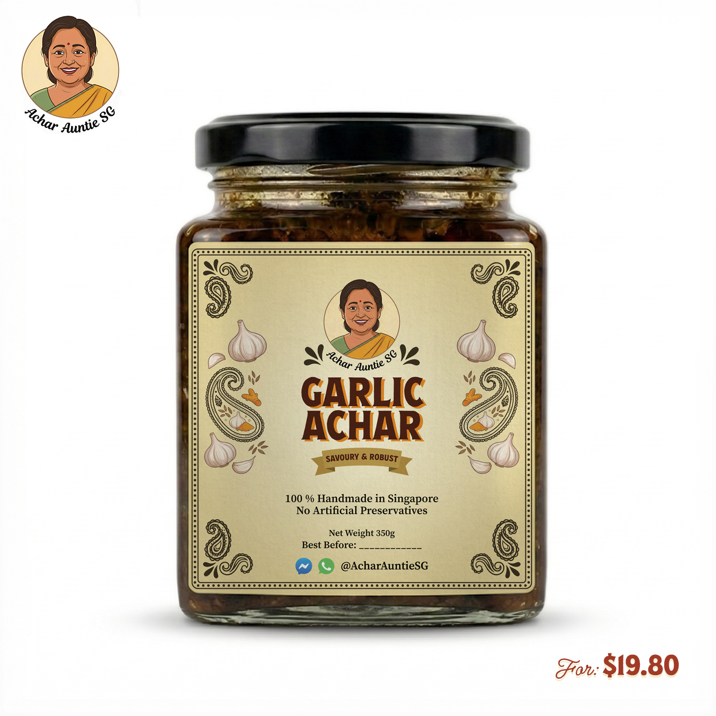 Garlic Achar | The Savory Cheat Code