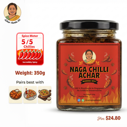 Naga Chilli Achar | The Fragrant Fire