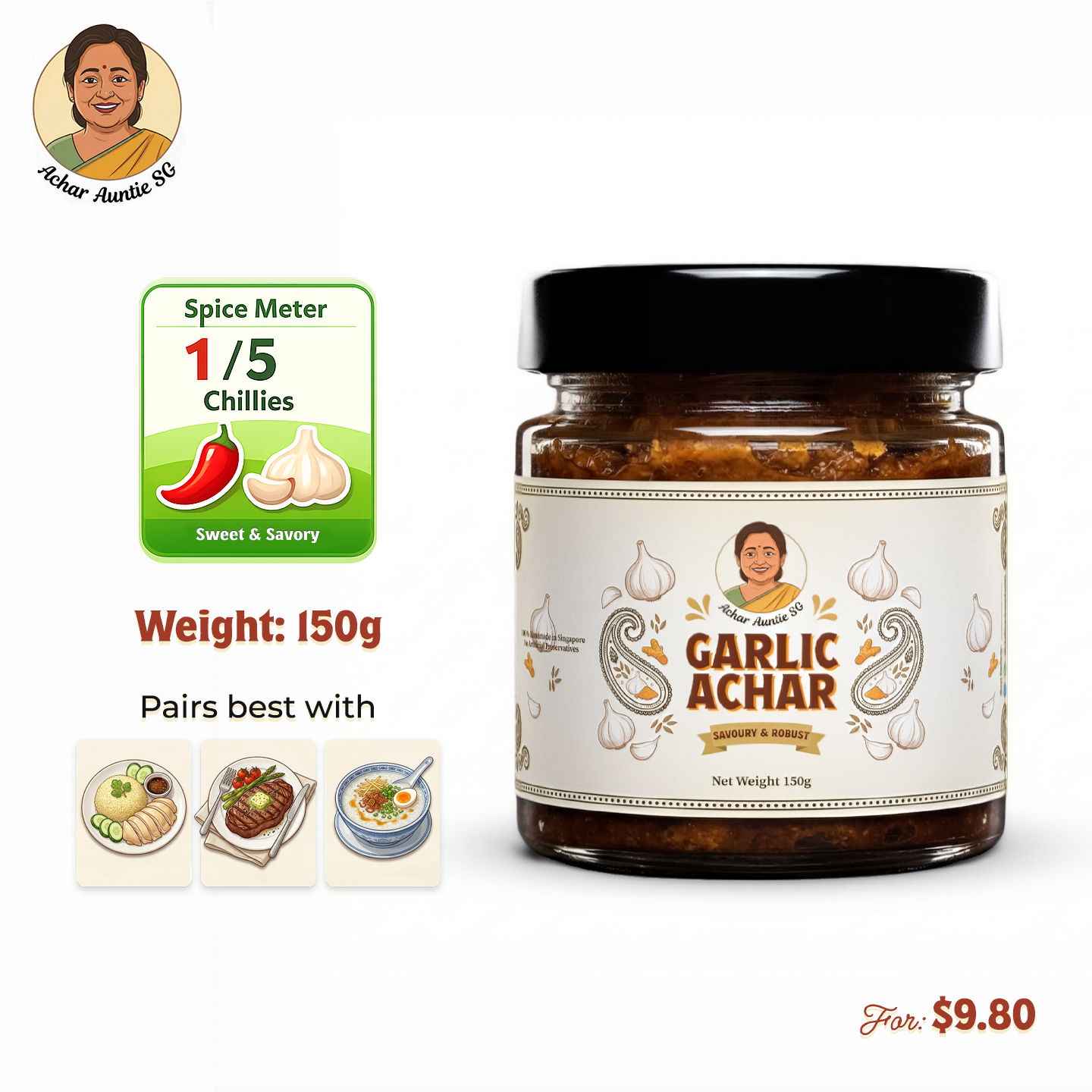 Garlic Achar | The Savory Cheat Code