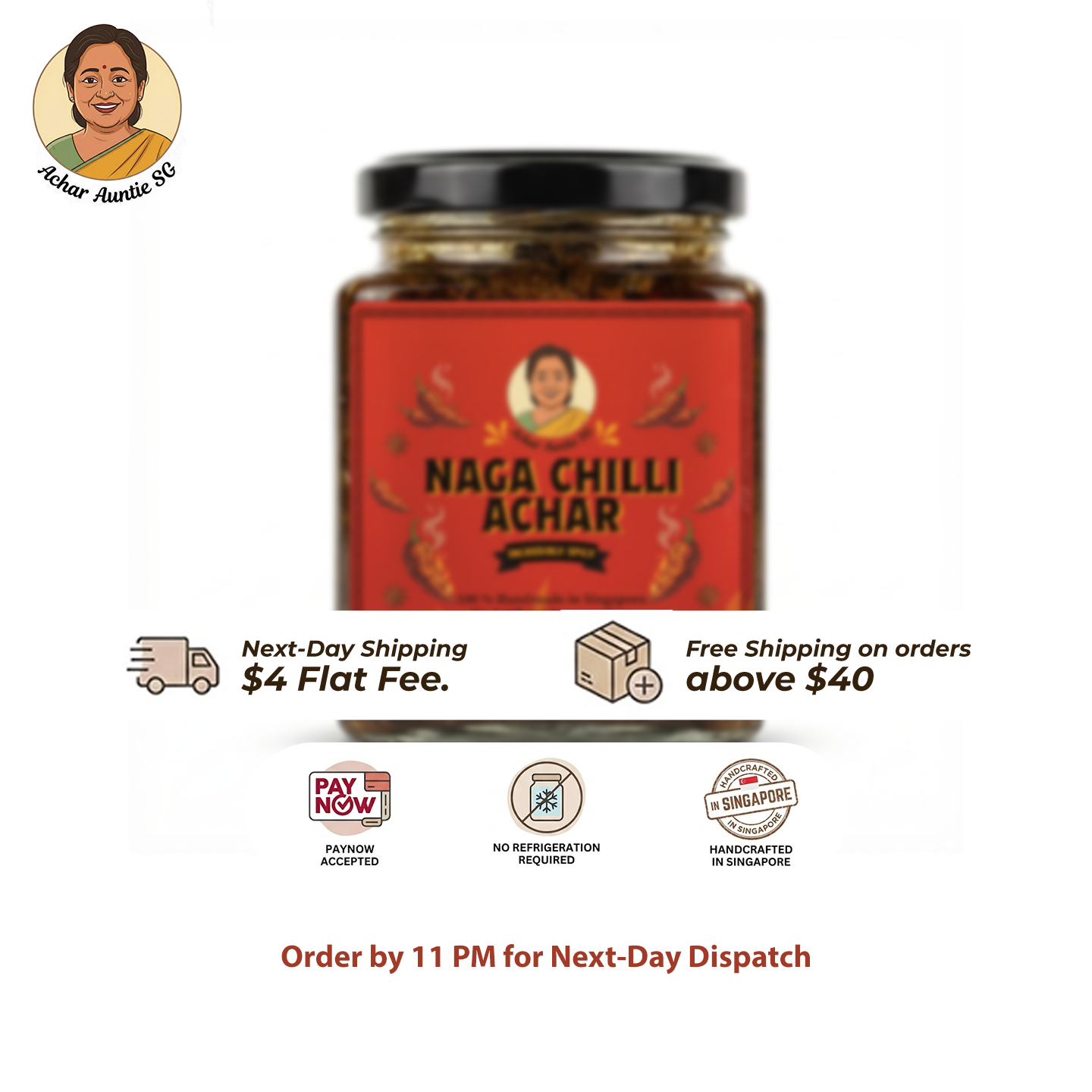 Naga Chilli Achar | The Fragrant Fire